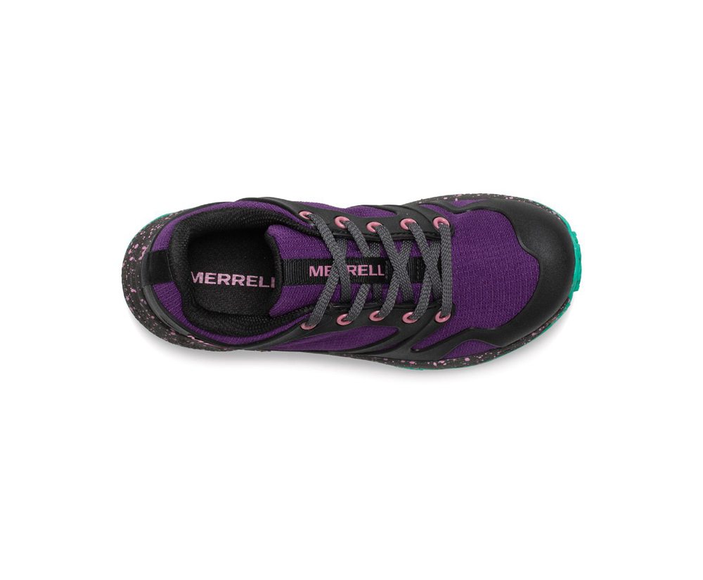 Merrell Sneakers Purple/Black - Altalight Low - Kids 83PNWDMXB